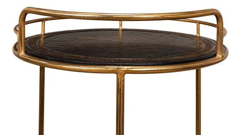 Server Round Side Table Side Tables LOOMLAN By Sarreid