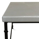 Shagreen Square Coffee Table Storm Grey Coffee Tables LOOMLAN By Sarreid