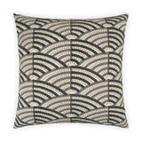 Shapely Grey Throw Pillow With Insert Throw Pillows LOOMLAN By D.V. Kap