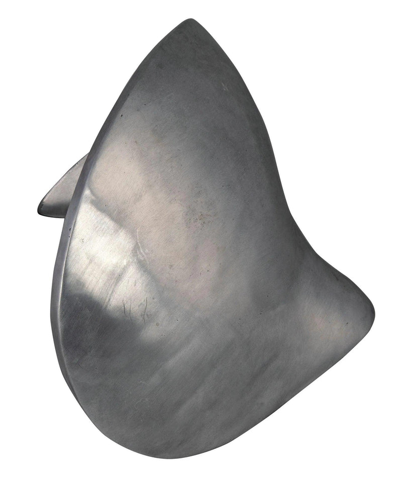 Sheila Brushed Finish Silver Sculpture Statues & Sculptures LOOMLAN By Noir