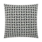 Sheltingham Traditional Black Large Throw Pillow With Insert Throw Pillows LOOMLAN By D.V. Kap