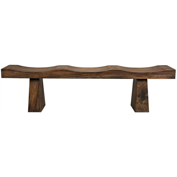 Shibumi Bench, Munggur Wood Bedroom Benches LOOMLAN By Noir