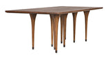 Shifter Table, Dark Walnut Dining Tables LOOMLAN By Noir