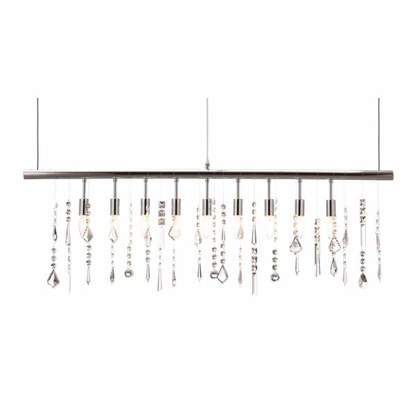 Shooting Stars Ceiling Lamp Chrome Pendants LOOMLAN By Zuo Modern