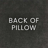 Shoreham Carbon Geometric Grey Large Throw Pillow With Insert Throw Pillows LOOMLAN By D.V. Kap