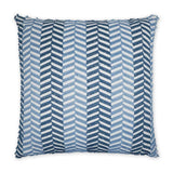 Shortcuts Blue Throw Pillow With Insert Throw Pillows LOOMLAN By D.V. Kap