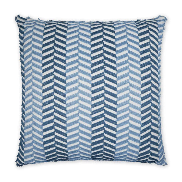 Shortcuts Blue Throw Pillow With Insert Throw Pillows LOOMLAN By D.V. Kap