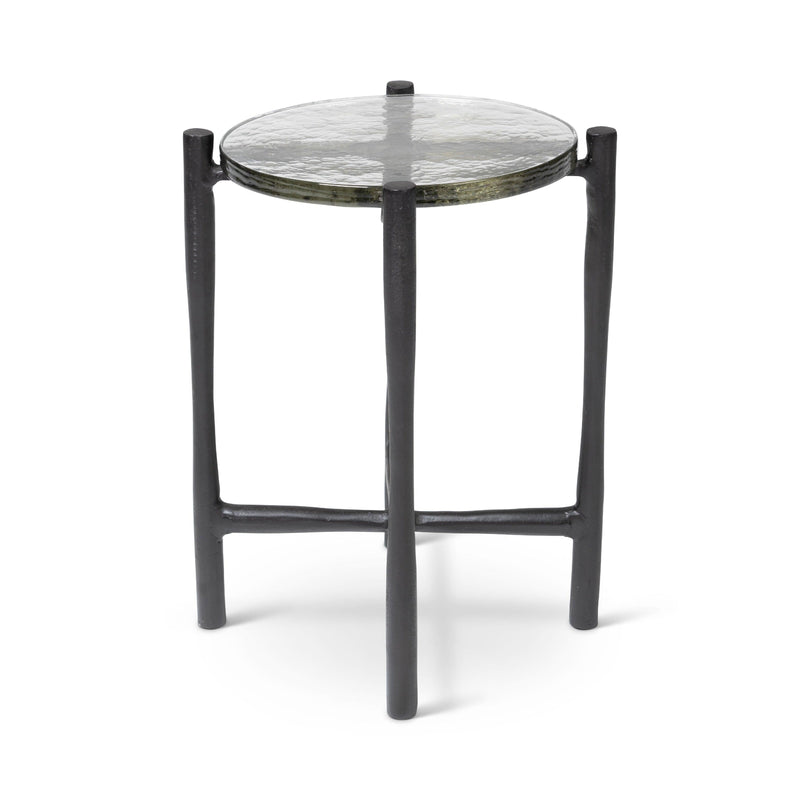 Shyla Raw Bronze Short and Tall End Table (Set of 2) Side Tables LOOMLAN By Urbia