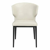 Side Chair Beige (Set Of 2) Beige Contemporary Dining Chairs LOOMLAN By Moe's Home