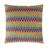 Sidewinder Multi Color Throw Pillow With Insert Throw Pillows LOOMLAN By D.V. Kap