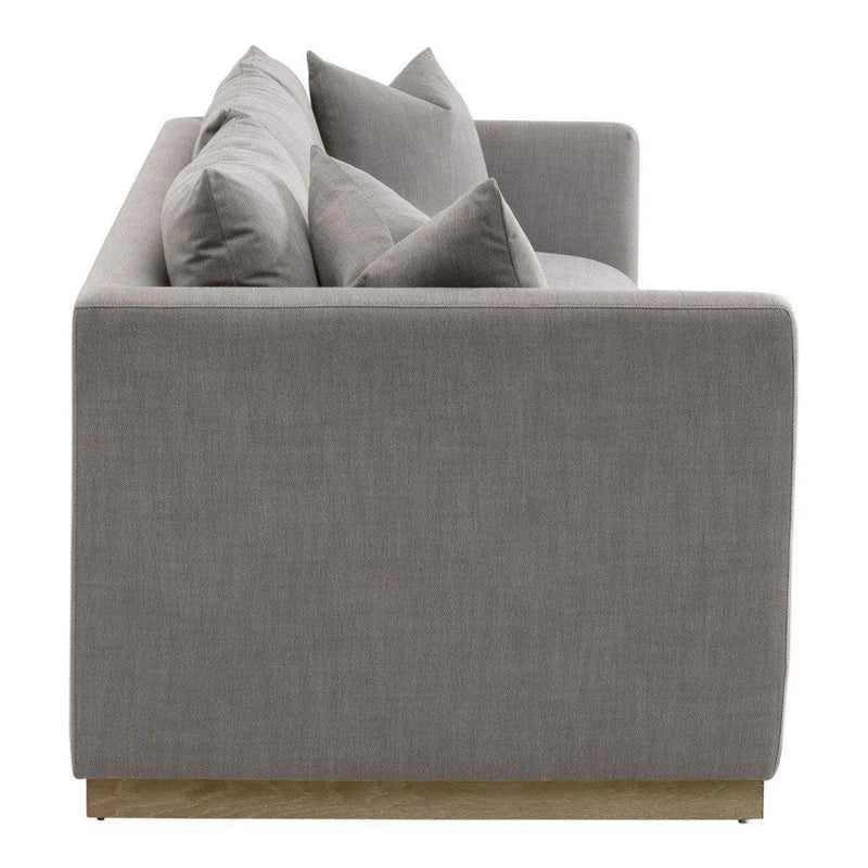 Siena 96" Gray Oak Sofa Sofas & Loveseats LOOMLAN By Essentials For Living