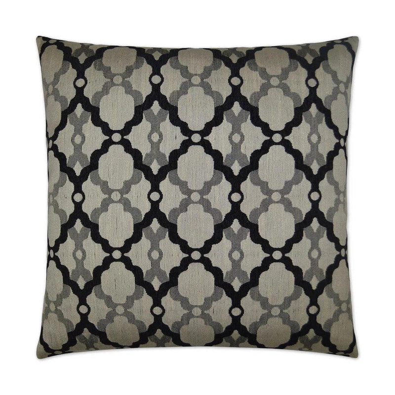 Sierra Black Throw Pillow With Insert Throw Pillows LOOMLAN By D.V. Kap