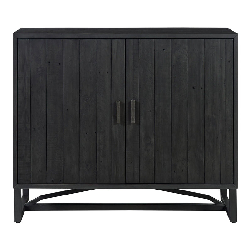 Sierra Wood and Steel 2 Door Cabinet Accent Cabinets LOOMLAN By Moe's Home