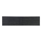 Sierra Wood and Steel Black Sideboard Sideboards LOOMLAN By Moe's Home