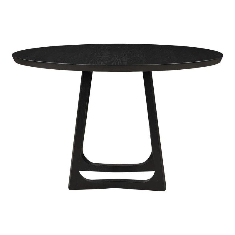 Silas Wood Round Dining Table Dining Tables LOOMLAN By Moe's Home