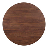 Silas Wood Round Dining Table Dining Tables LOOMLAN By Moe's Home