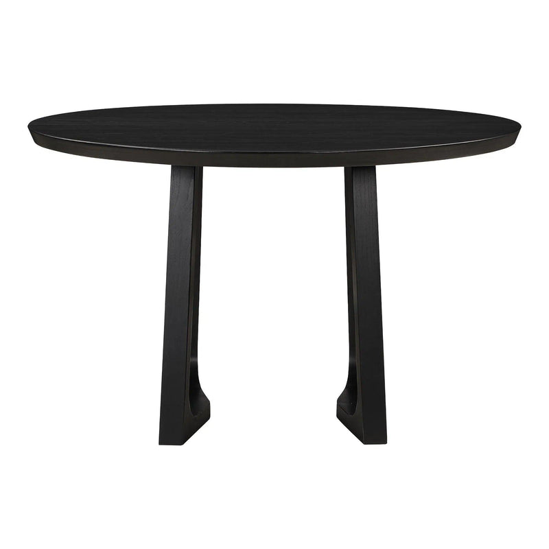 Silas Wood Round Dining Table Dining Tables LOOMLAN By Moe's Home