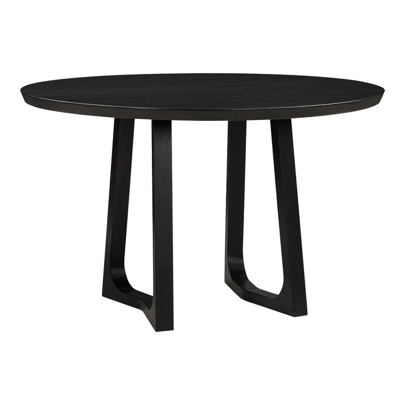 Silas Wood Round Dining Table Dining Tables LOOMLAN By Moe's Home