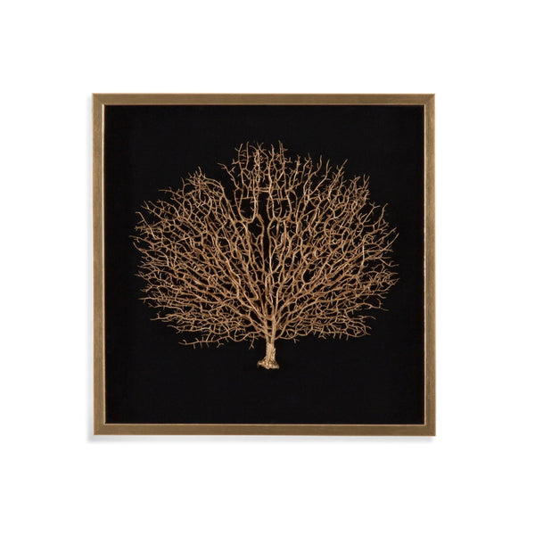 Silouette Gold Wall Art Artwork LOOMLAN By Bassett Mirror