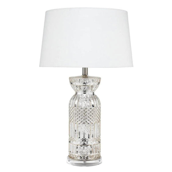 Silver Glass Acrylic Isla Table Lamp Table Lamps LOOMLAN By Jamie Young