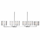 Silver Leaf Valerio Chandelier Chandeliers LOOMLAN By Currey & Co