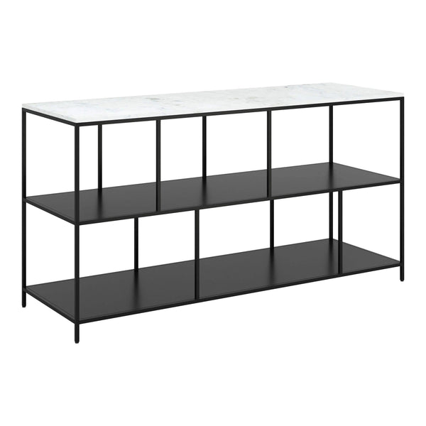 Singularity Console Table White & Black Console Tables LOOMLAN By Zuo Modern