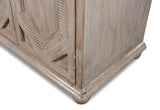 Six Diamonds Sideboard French Grey Sideboards LOOMLAN By Sarreid