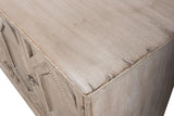 Six Diamonds Sideboard French Grey Sideboards LOOMLAN By Sarreid