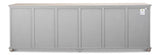 Six Diamonds Sideboard French Grey Sideboards LOOMLAN By Sarreid