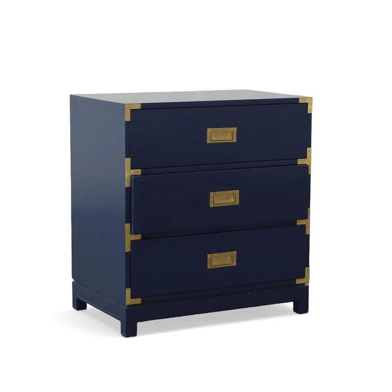 Small Augusta Blue Chest Chests LOOMLAN By Furniture Classics