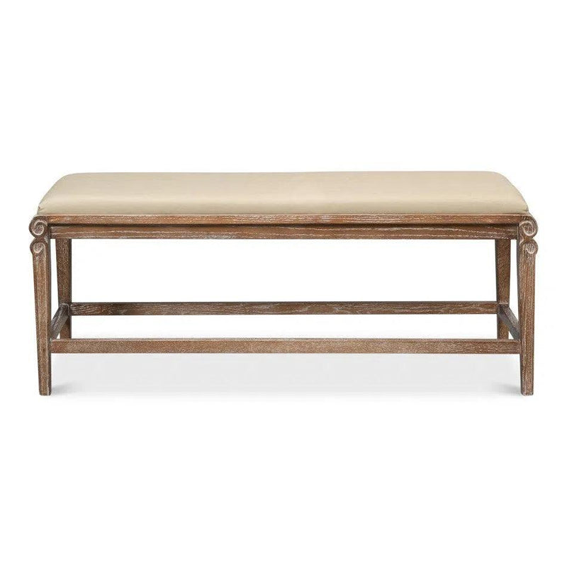 Smith Building Parlor Bench Seat For Bedroom Bedroom Benches LOOMLAN By Sarreid