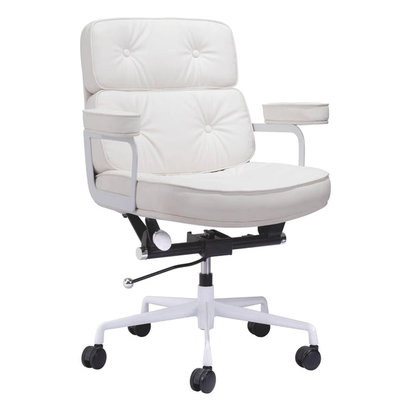 Smiths Office Chair White Office Chairs LOOMLAN By Zuo Modern