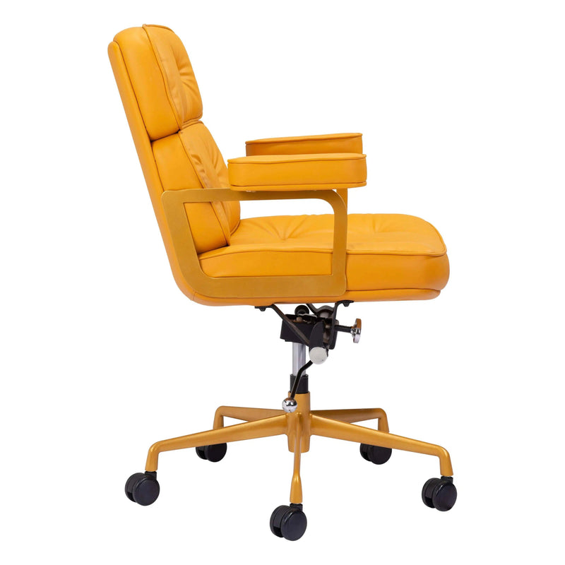 Smiths Office Chair Yellow Office Chairs LOOMLAN By Zuo Modern