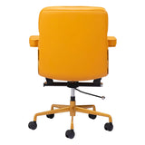 Smiths Office Chair Yellow Office Chairs LOOMLAN By Zuo Modern