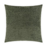 Snuggle Moss Green Throw Pillow With Insert Throw Pillows LOOMLAN By D.V. Kap