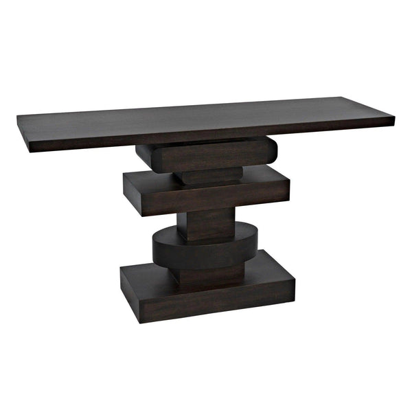 Solange Console, Ebony Walnut Console Tables LOOMLAN By Noir