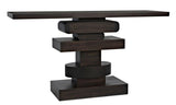 Solange Console, Ebony Walnut Console Tables LOOMLAN By Noir