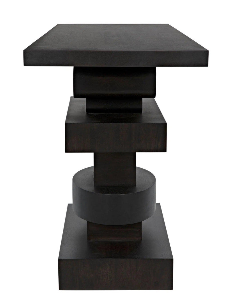 Solange Console, Ebony Walnut Console Tables LOOMLAN By Noir