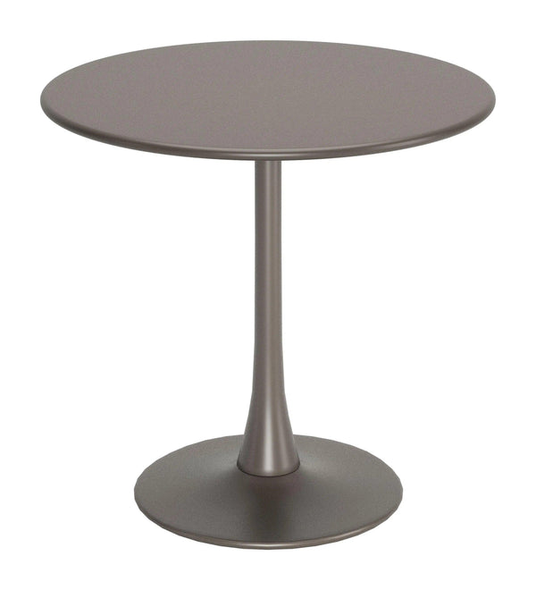 Soleil Dining Table Taupe Dining Tables LOOMLAN By Zuo Modern