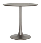 Soleil Dining Table Taupe Dining Tables LOOMLAN By Zuo Modern