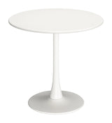 Soleil Dining Table White Dining Tables LOOMLAN By Zuo Modern