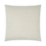 Solo Parchment White Throw Pillow With Insert Throw Pillows LOOMLAN By D.V. Kap