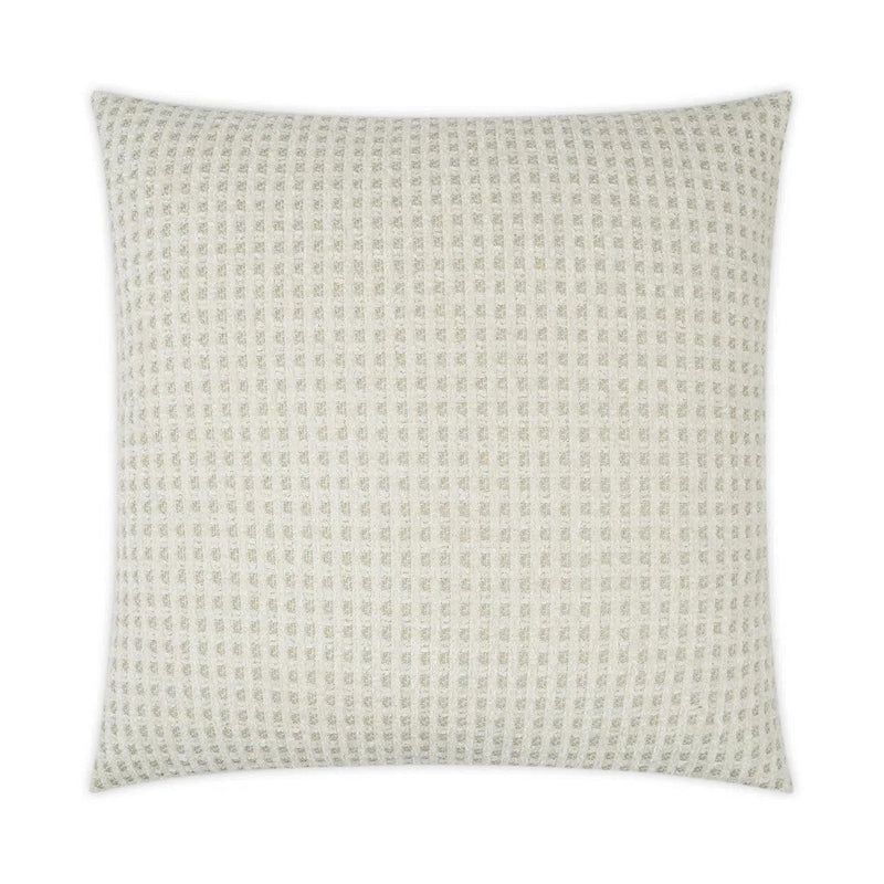 Solo Parchment White Throw Pillow With Insert Throw Pillows LOOMLAN By D.V. Kap