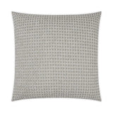 Solo Silver Grey Throw Pillow With Insert Throw Pillows LOOMLAN By D.V. Kap