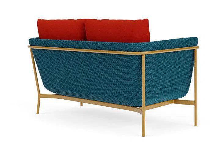 Solstice Outdoor Wicker Loveseat Deep Seating Patio Furniture Outdoor Sofas & Loveseats LOOMLAN By Lloyd Flanders