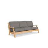 Sonoma Teak Deep Seating Outdoor Sofa with Sunbrella Cushions Outdoor Sofas & Loveseats LOOMLAN By HiTeak