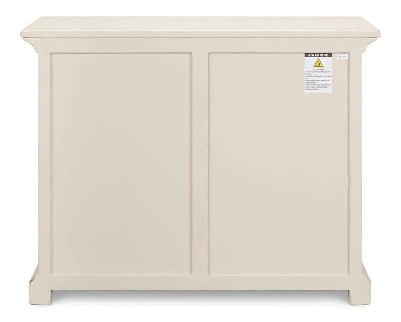 Sonya Commode Antique White Dressers LOOMLAN By Sarreid