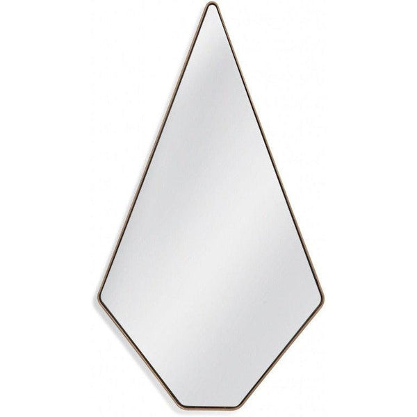 Sophia Metal Gold Wall Mirror Wall Mirrors LOOMLAN By Bassett Mirror