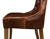 Sophie Leather Armless Dining Chair (Set Of 2)