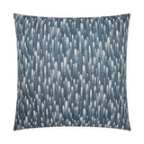 Space Indigo Blue Large Throw Pillow With Insert Throw Pillows LOOMLAN By D.V. Kap